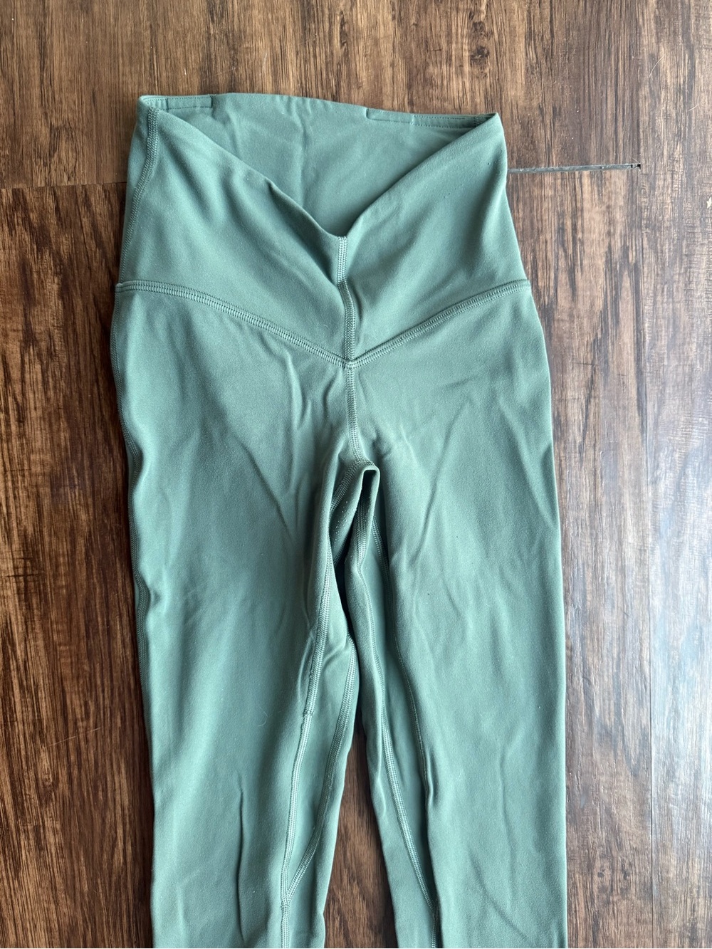 Lululemon High-Rise flare sage Green Leggings size 0 - Picture 4 of 8